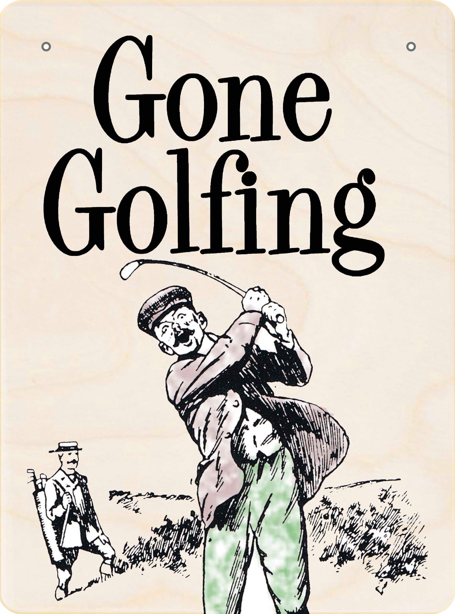 GONE GOLFING