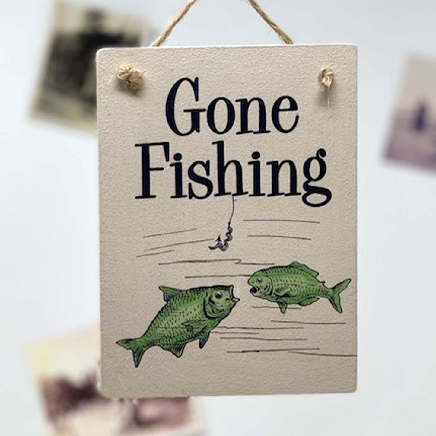 GONE FISHING