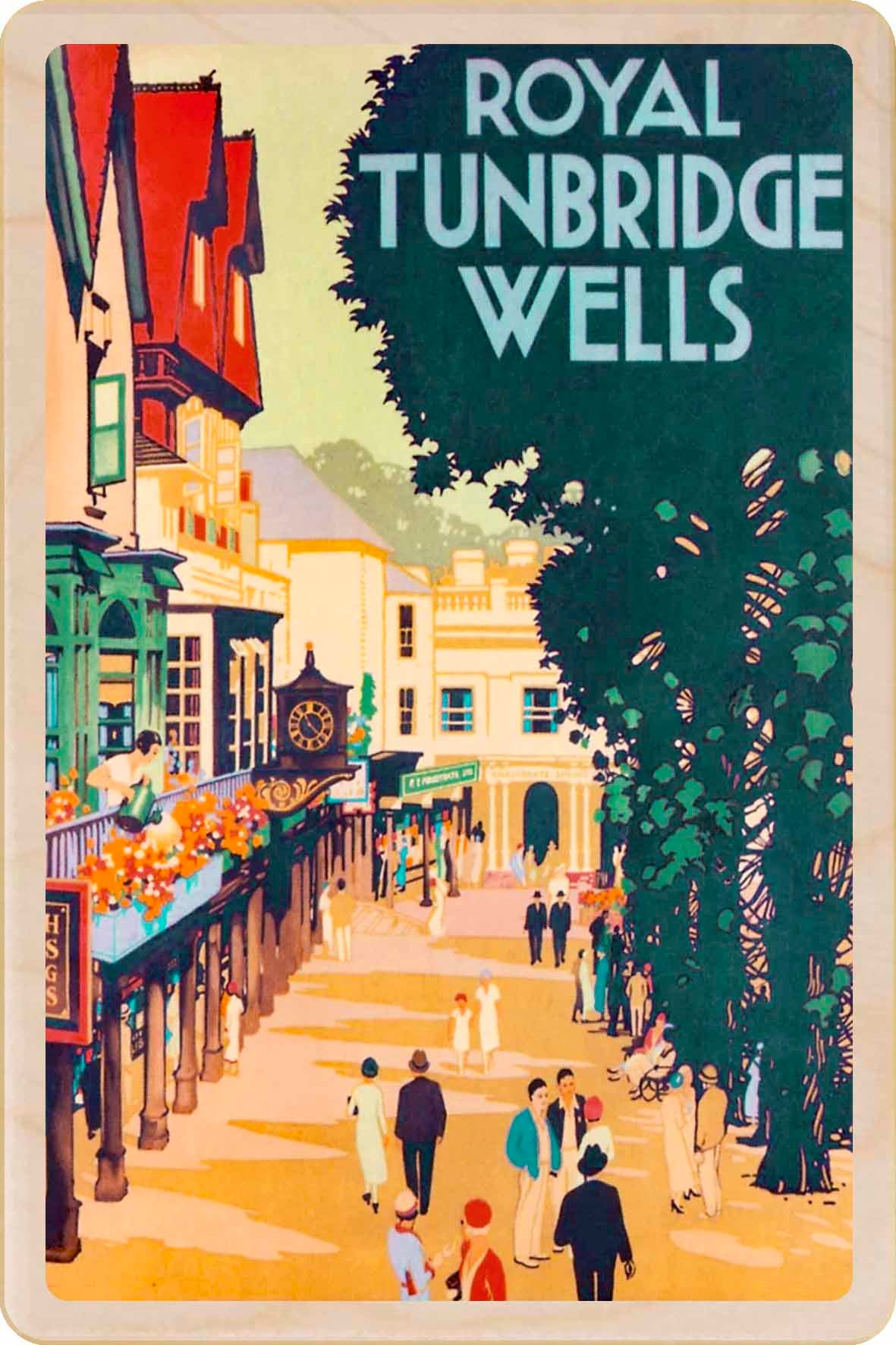 Tunbridge Wells - Wooden Postcard
Printed on sustainably sourced wood, measuring 10×15 cm, lightweight, durable, and fully mailable, this wooden postcard is ideal as a unique gift, keepsake, or souvenir.