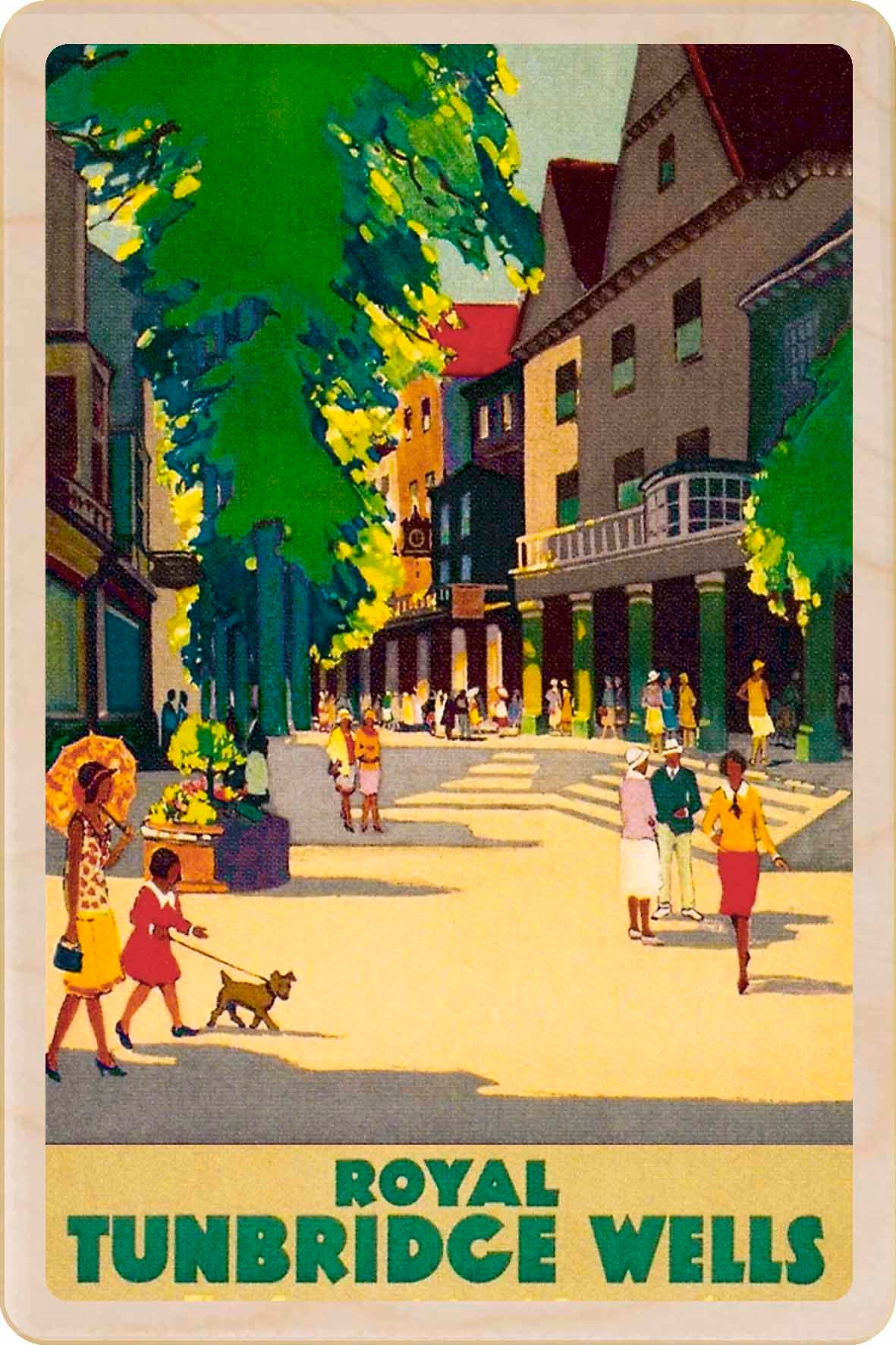 Tunbridge Wells - Wooden Postcard
Printed on sustainably sourced wood, measuring 10×15 cm, lightweight, durable, and fully mailable, this wooden postcard is ideal as a unique gift, keepsake, or souvenir.