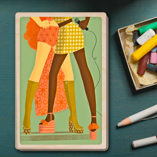 Pop – Sustainable Wooden Postcard