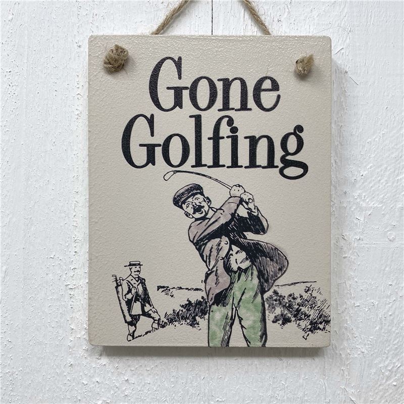 GONE GOLFING