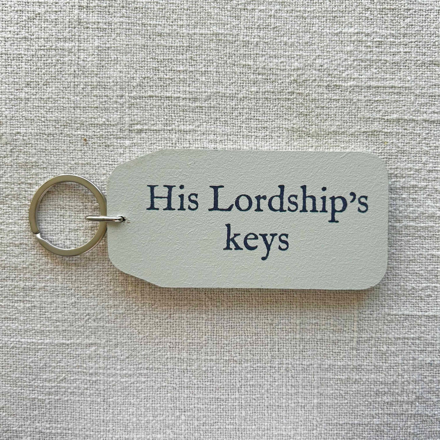 HIS LORDSHIP'S KEYS