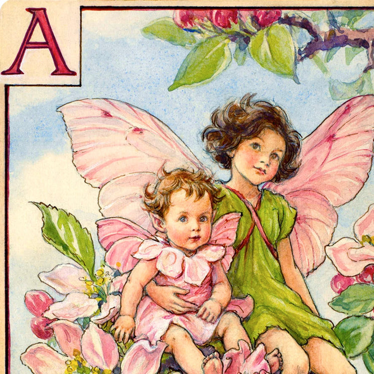 Alphabet Flower Fairies™ Wooden Postcards – Made in the UK