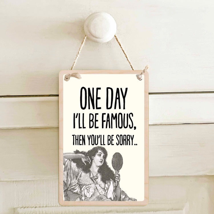 Mini Wooden Signs