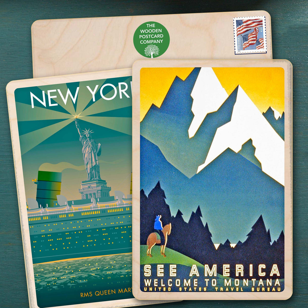 United States of America | The Wooden Postcard Company – THE WOODEN ...