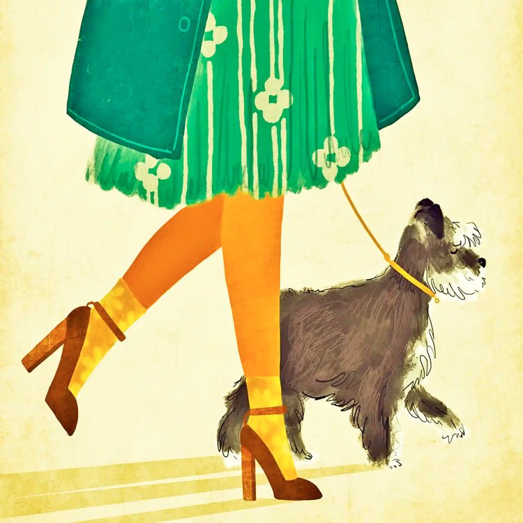 Sustainable wooden postcards featuring various Dog breeds, printed on wood in Suffolk.