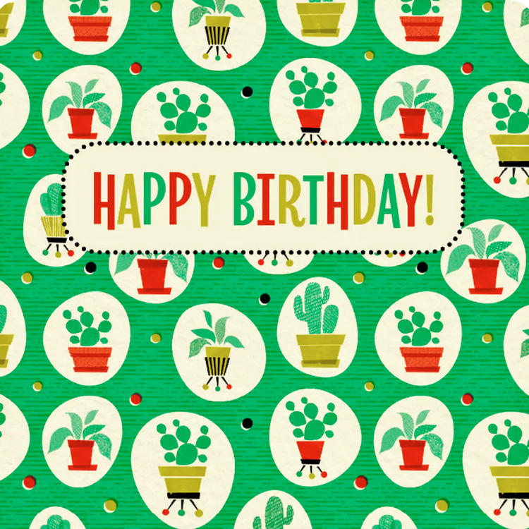 Floral & Botanical Birthday Cards