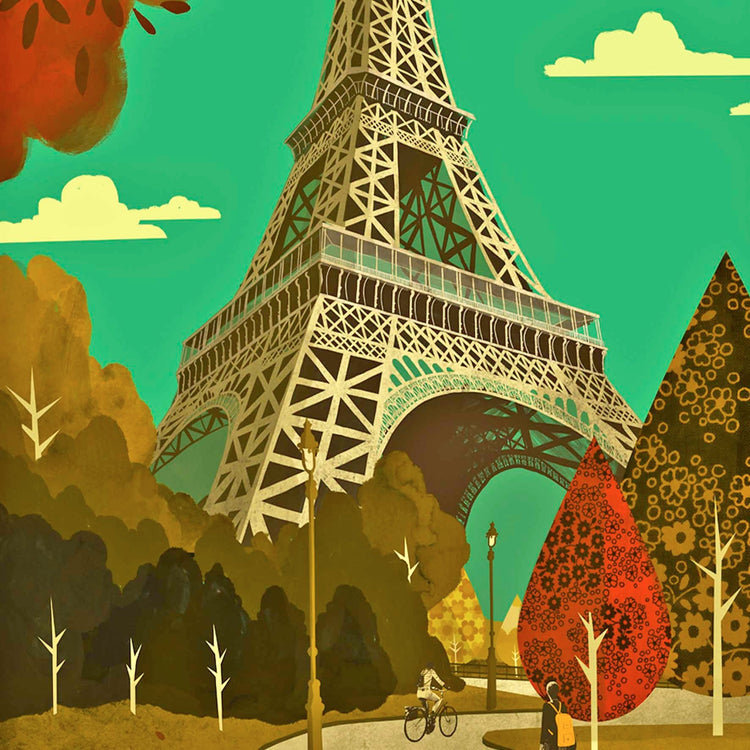 France wooden postcards - cartes postales bois - the wooden postcard company