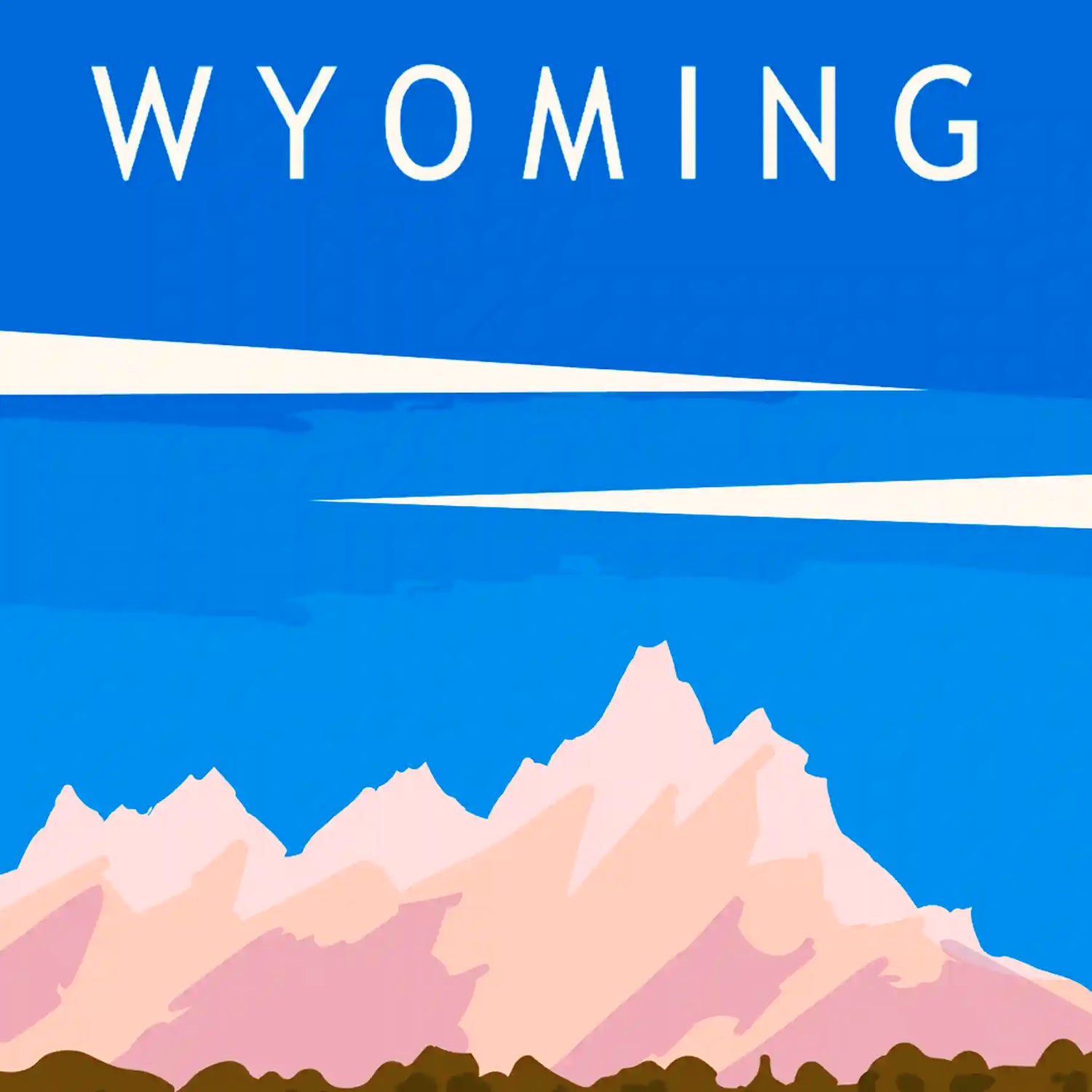 Wyoming cards and gifts - The Wooden Postcard Company