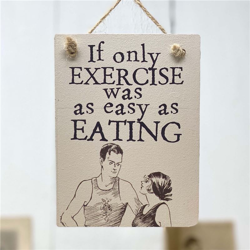 EXERCISE & EATING