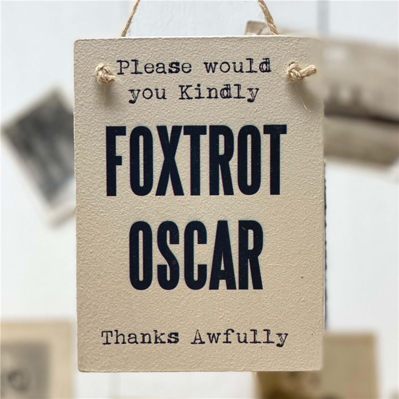 FOXTROT OSCAR