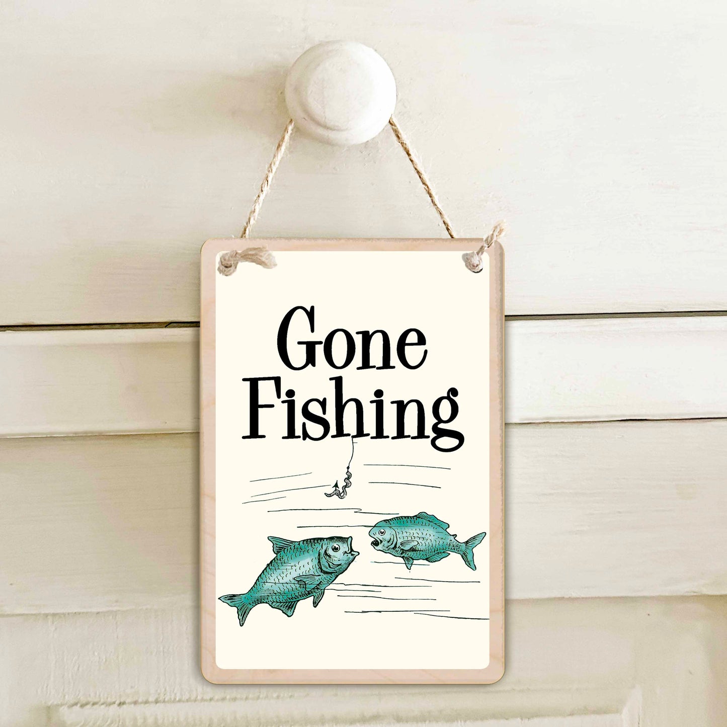 GONE FISHING