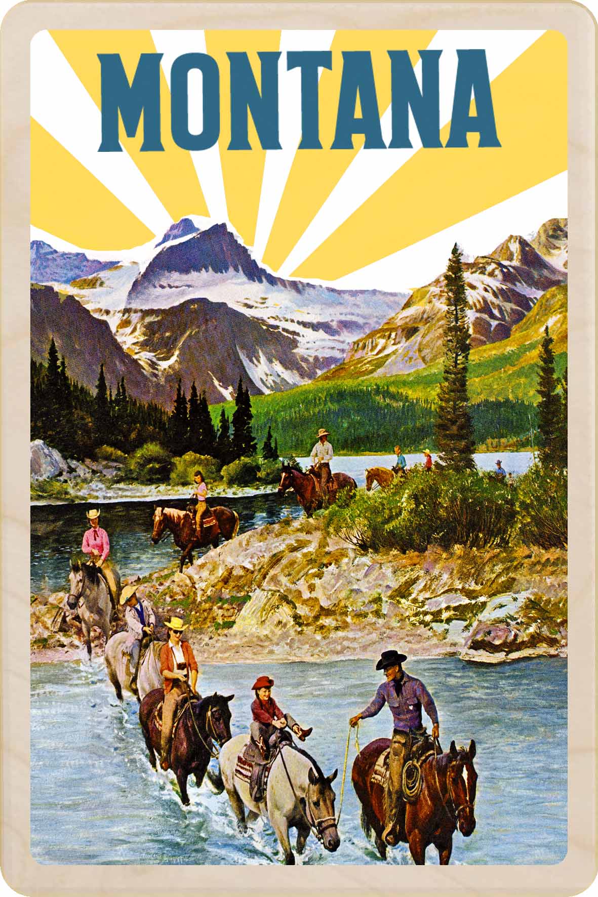 Montana – Eco-friendly Card - Wooden Postcard

Write on the back with any pen and post worldwide with a standard stamp. A smart, eco-friendly card and gift.
