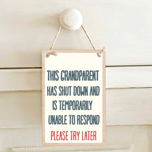 SHUT DOWN GRANDPARENTS