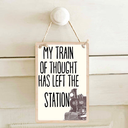My Train of Thought Has Left The Station