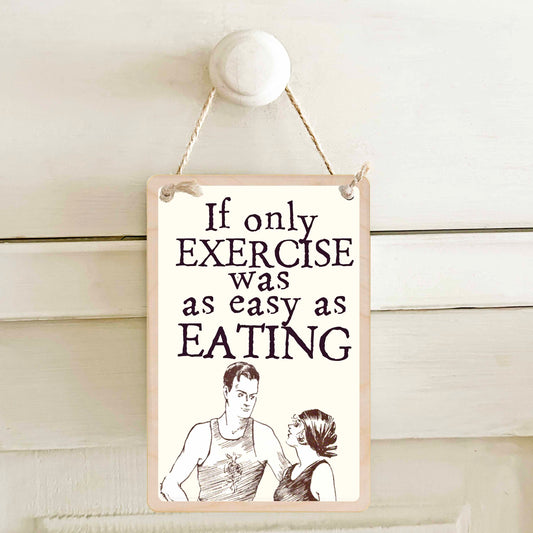EXERCISE & EATING