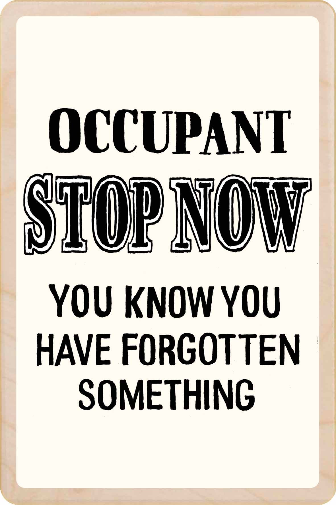 YOU HAVE FORGOTTEN SOMETHING