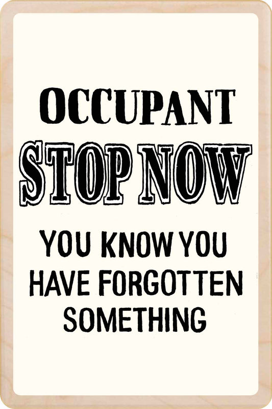 YOU HAVE FORGOTTEN SOMETHING