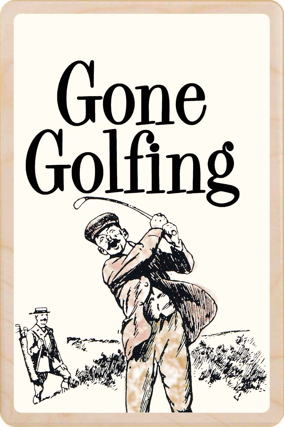 GONE GOLFING