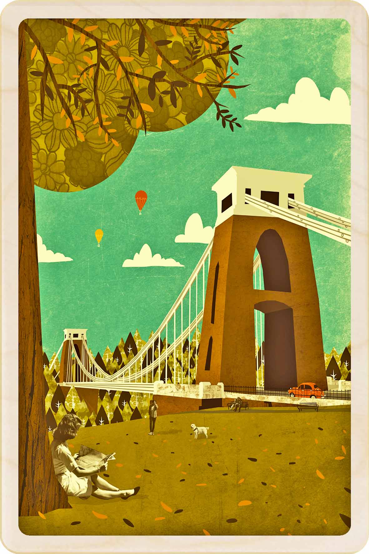 BRISTOL VIEW OF CLIFTON BRIDGE