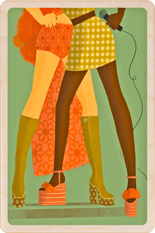 Pop – Sustainable Wooden Postcard