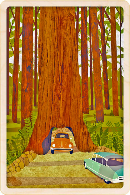 Sequoia National Park – Eco-friendly Card -Wooden Postcard

Write on the back with any pen and post worldwide with a standard stamp. A smart, eco-friendly card and gift.