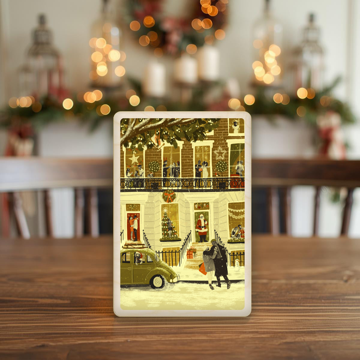 CHRISTMAS TOWN HOUSE