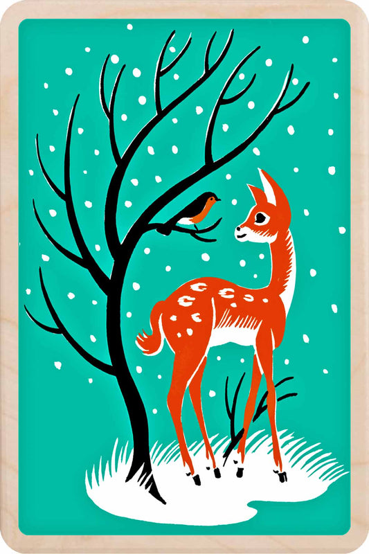 DEER AND ROBIN