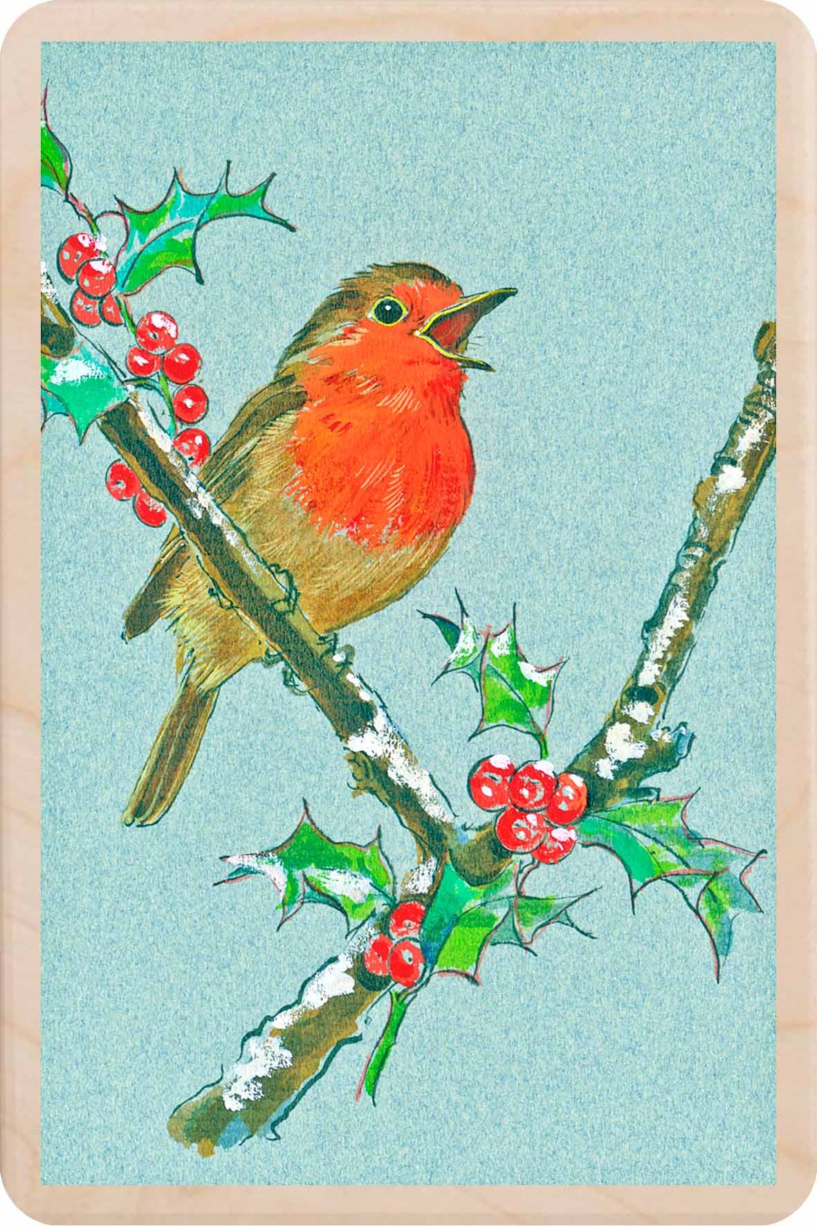 ROBIN CALLING CHRISTMAS