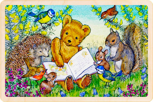 TEDDY READS US A STORY
