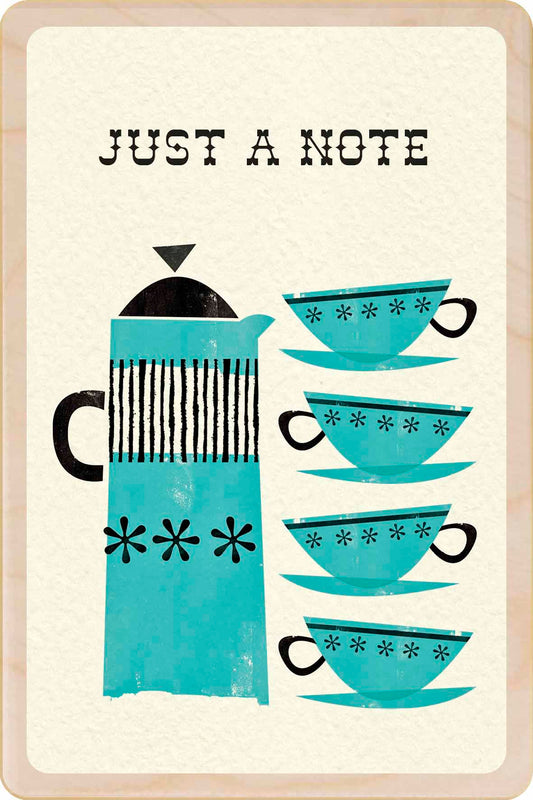 Just a Note – Sustainable Wooden Postcard
This wooden postcard is perfect for a thoughtful note. Printed on sustainably sourced wood, designed to be mailed, gifted, and displayed as a mini art print.