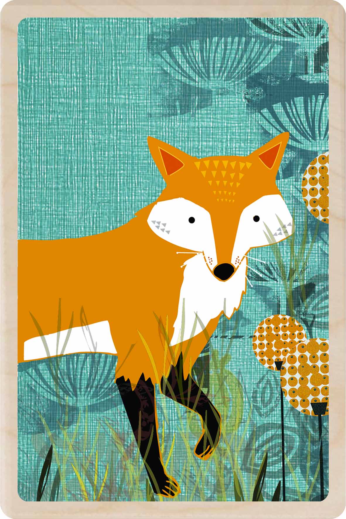 Fox - Wooden Postcard&nbsp;

Wilderness card printed on sustainably sourced wood, eco-friendly.