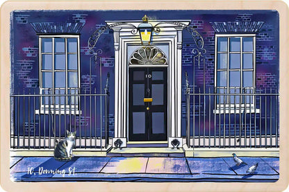London Downing Street Wooden Postcard

Printed on premium, sustainably sourced wood, to be mailed, gifted, or collected; the perfect keepsake. The Wooden Postcard Company