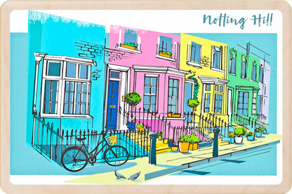 London Notting Hill Wooden Postcard
The Wooden Postcard Company
Printed on premium, sustainably sourced wood, to be mailed, gifted, or collected; the perfect keepsake.