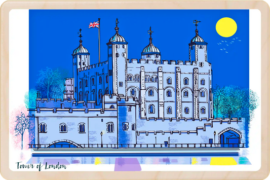 Tower of London Wooden Postcard
The Wooden Postcard Company
Printed on premium, sustainably sourced wood, to be mailed, gifted, or collected; the perfect keepsake.