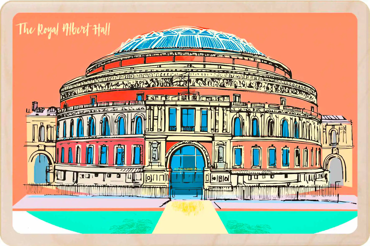 London Royal Albert Hall Wooden Postcard
The Wooden Postcard Company
Printed on premium, sustainably sourced wood, to be mailed, gifted, or collected; the perfect keepsake.