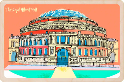 London Royal Albert Hall Wooden Postcard
The Wooden Postcard Company
Printed on premium, sustainably sourced wood, to be mailed, gifted, or collected; the perfect keepsake.