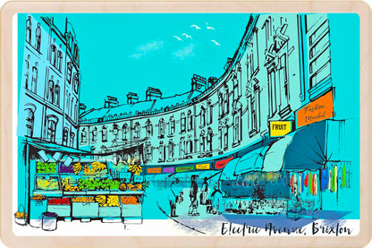 London Electric Avenue Brixton Wooden Postcard
The Wooden Postcard Company
Printed on premium, sustainably sourced wood, to be mailed, gifted, or collected; the perfect keepsake.