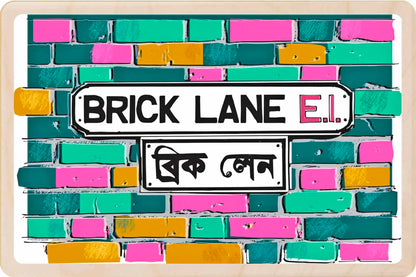 London Brick Lane Wooden Postcard
The Wooden Postcard Company
Printed on premium, sustainably sourced wood, to be mailed, gifted, or collected; the perfect keepsake.