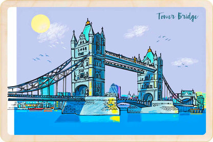 London Bridge Wooden Postcard&nbsp;
The Wooden Postcard Company
Printed on premium, sustainably sourced wood, to be mailed, gifted, or collected; the perfect keepsake.
