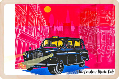 London Black Cab Wooden Postcard
The Wooden Postcard Company
Printed on premium, sustainably sourced wood, to be mailed, gifted, or collected; the perfect keepsake.