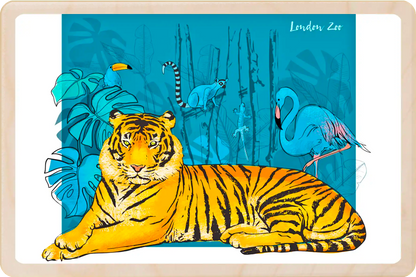 London Zoo Wooden Postcard

Printed on premium, sustainably sourced wood, to be mailed, gifted, or collected; the perfect keepsake. The Wooden Postcard Company