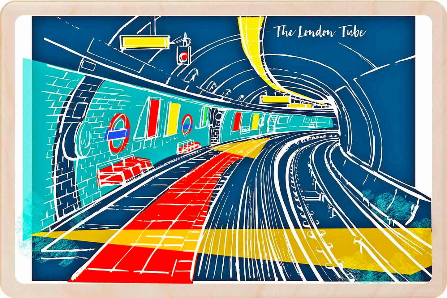 London Tube Wooden Postcard

Printed on premium, sustainably sourced wood, to be mailed, gifted, or collected; the perfect keepsake. The Wooden postcard Company