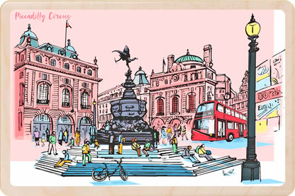 London Piccadilly Circus Wooden Postcard

Printed on premium, sustainably sourced wood, to be mailed, gifted, or collected; the perfect keepsake. the Wooden Postcard Company