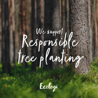 Trees planted with Ecologi, The Wooden Postcard Company