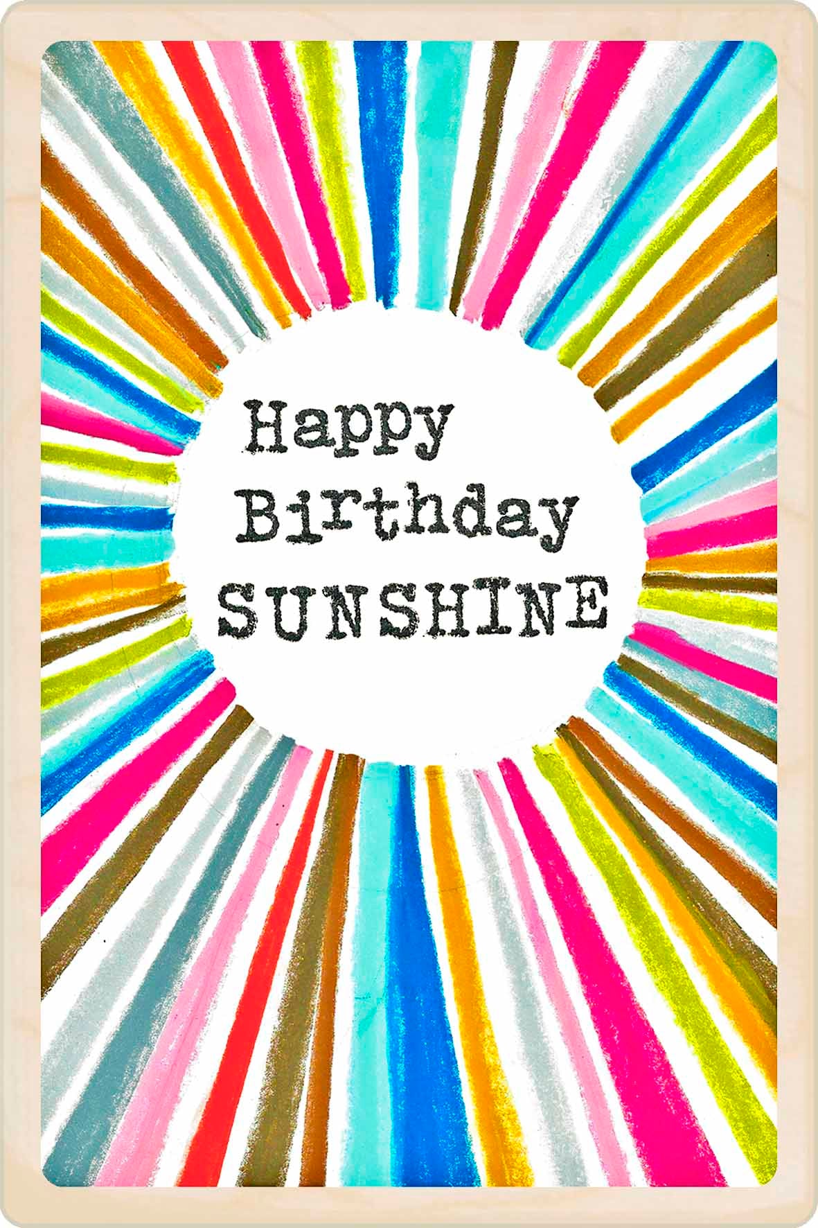 BIRTHDAY SUNSHINE