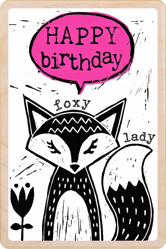 FOXY LADY BIRTHDAY