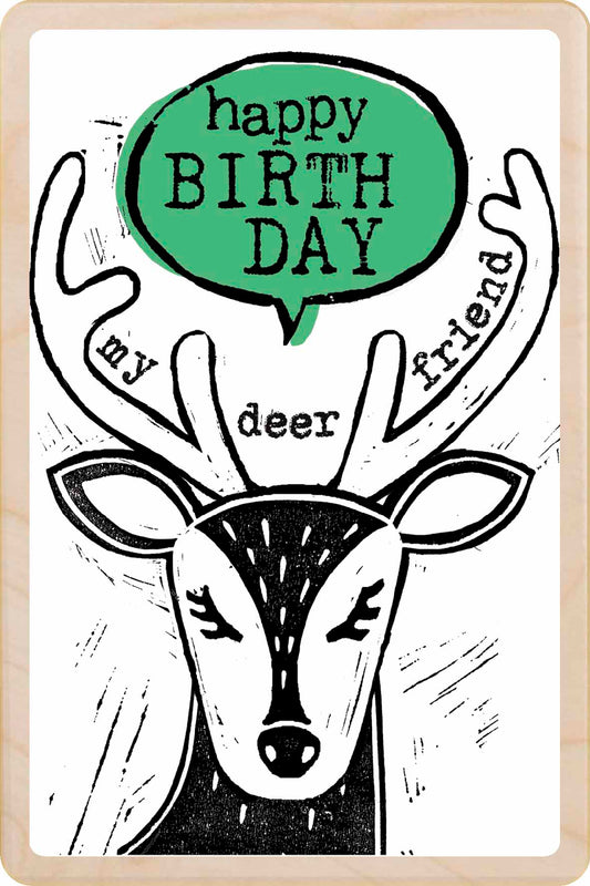 DEER FRIEND BIRTHDAY