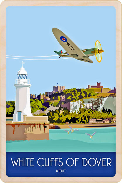 Dover, Kent - Wooden Postcard